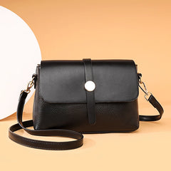 Small Leather Shoulder Bag Soft Cowhide Female Messenger Bag Sac