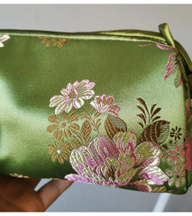 Chinese Style Silk Bag Women Handbag Japanese Hand Embroidery Totes Cheongsam