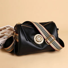 Soft Cowhide Shoulder Bag Tassel Sling 100% Handbag For Women