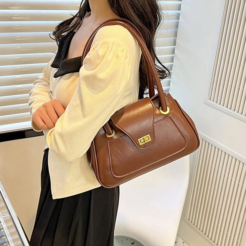 Shoulder Bags Retro Large Bags Ladies Hobo Bag PU Leather Messenger Bags Women