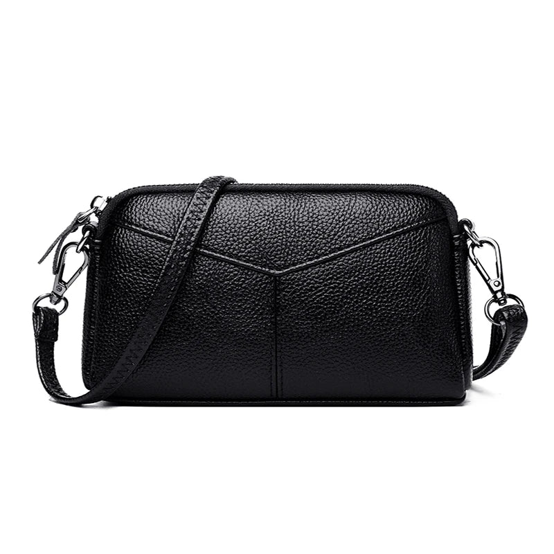 Leather Crossbody Bags For Women Small Shoulder Messenger Bag Female Handbag