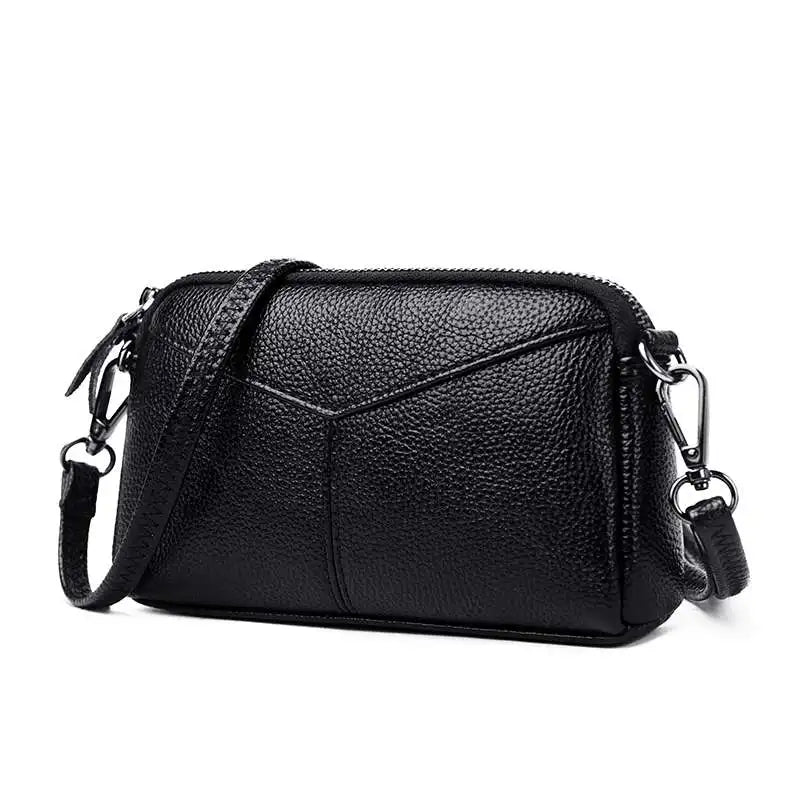 Leather Crossbody Bags For Women Small Shoulder Messenger Bag Female Handbag