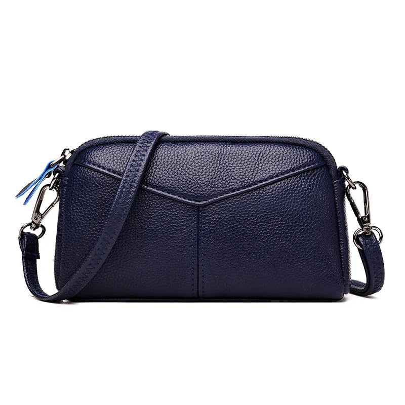 Leather Crossbody Bags For Women Small Shoulder Messenger Bag Female Handbag
