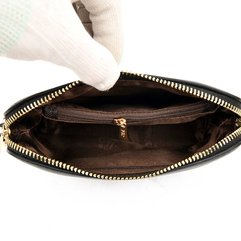 Women Leather Crossbody Shell Bag Small Shoulder Bags for Women