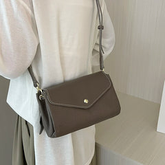 Natural Leather Women Shoulder Crossbody Bags Solid Cow Leather Handbag