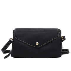 Natural Leather Women Shoulder Crossbody Bags Solid Cow Leather Handbag