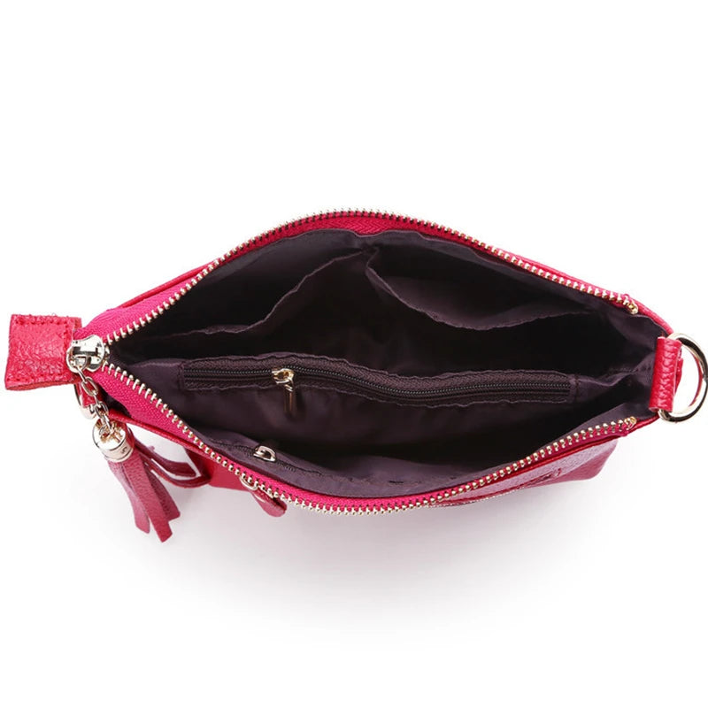 Leather Women's Crossbody Bags for Woman Shoulder Bag