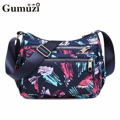 Canvas Shoulder Bag Ladies Waterproof Handbags Female Crossbody Travel