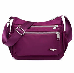 Canvas Shoulder Bag Ladies Waterproof Handbags Female Crossbody Travel