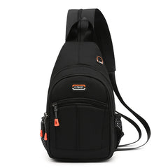 Women's Leather Chest Bag Outdoor Sports Shoulder Crossbody Pouch