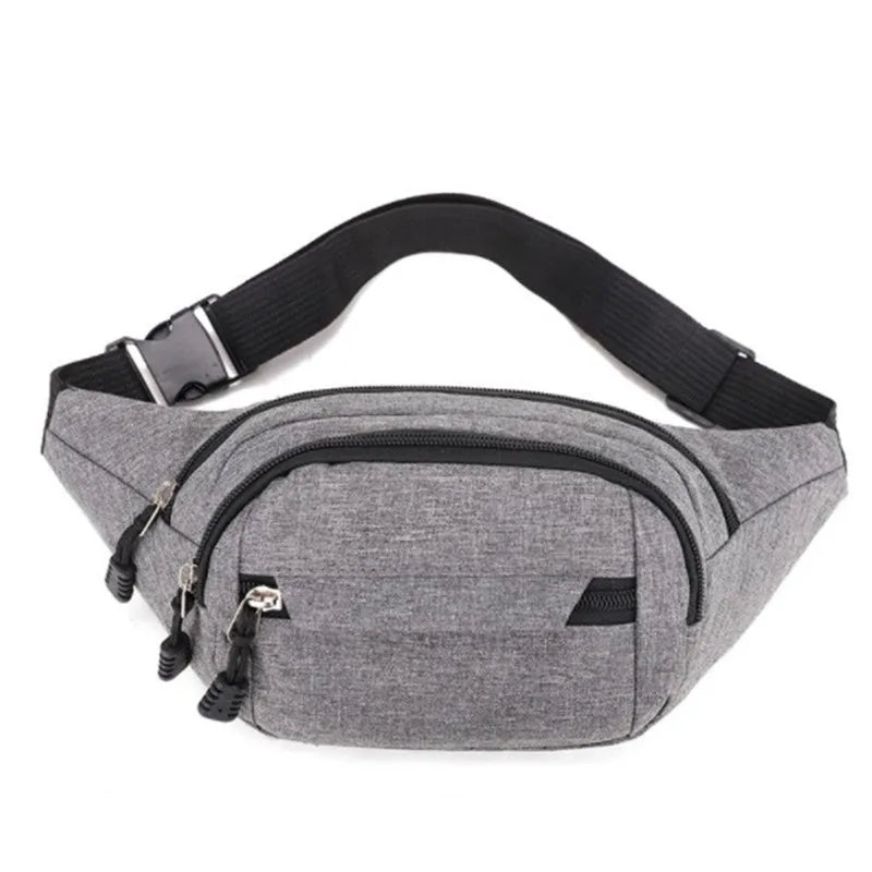 Nylon Running Phone Bag Waist Bag Fitness Phone Bag Messenger Bag