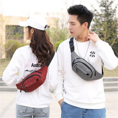 Nylon Running Phone Bag Waist Bag Fitness Phone Bag Messenger Bag