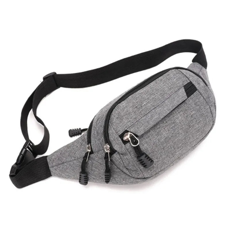 Nylon Running Phone Bag Waist Bag Fitness Phone Bag Messenger Bag