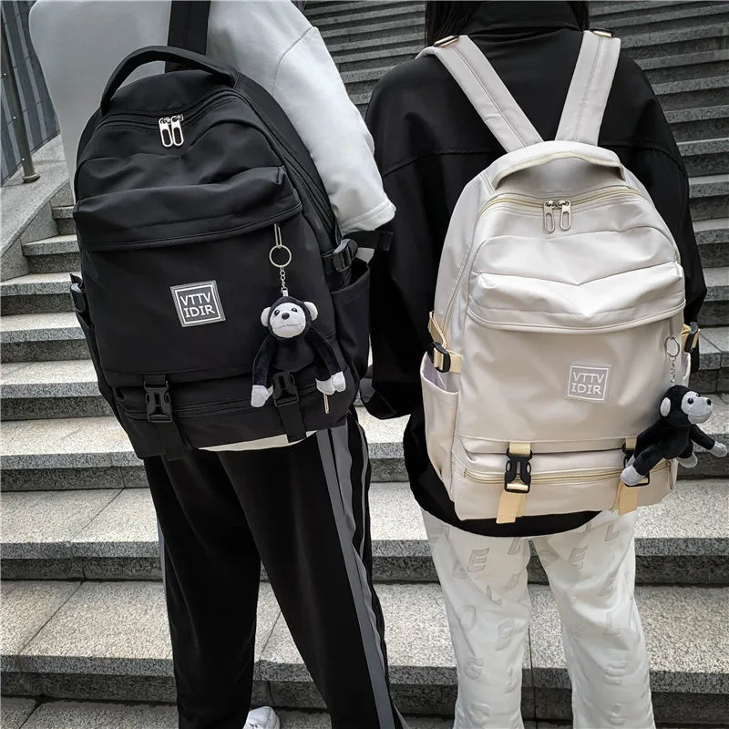 Men Backpack Casual Student School Bag Business Trip Travel Bag Backpacks