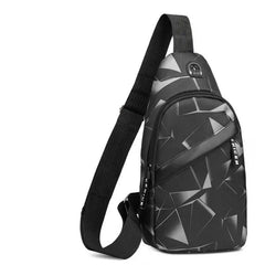 Men Casual Shoulder Bag Crossbody Travel Messenger Chest Pack