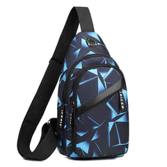 Men Casual Shoulder Bag Crossbody Travel Messenger Chest Pack
