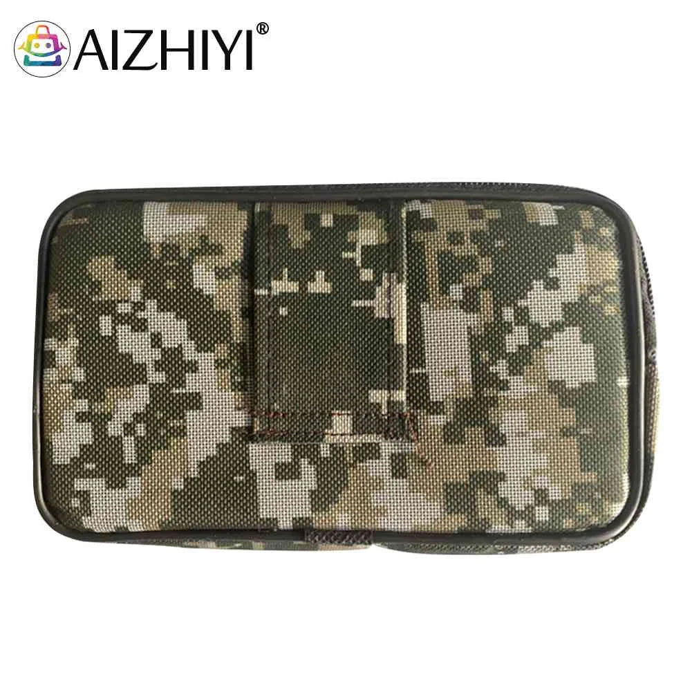 Men Multi-function PU Leather Fanny Waist Bag