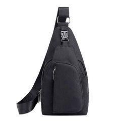 Men Oxford Cloth Chest Bag Sports Outdoor Leisure Multi-function Bag