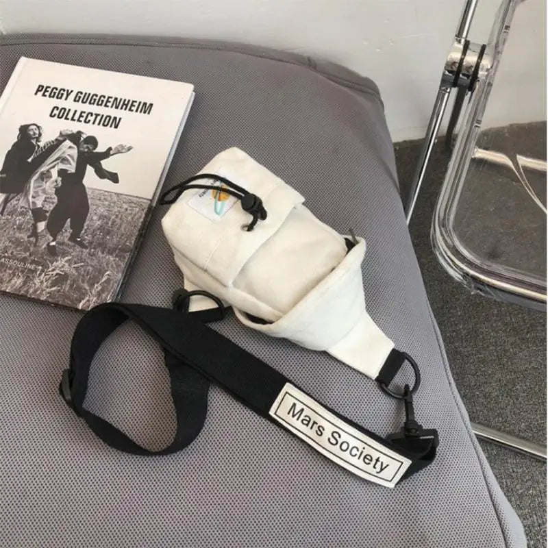 Unisex Cross-body Chest Bag Mini Waist Bag Oxford Cloth Phone Bag