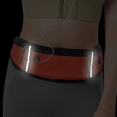 Reflective Strip Waist Bag for Outdoor Sports and Travel