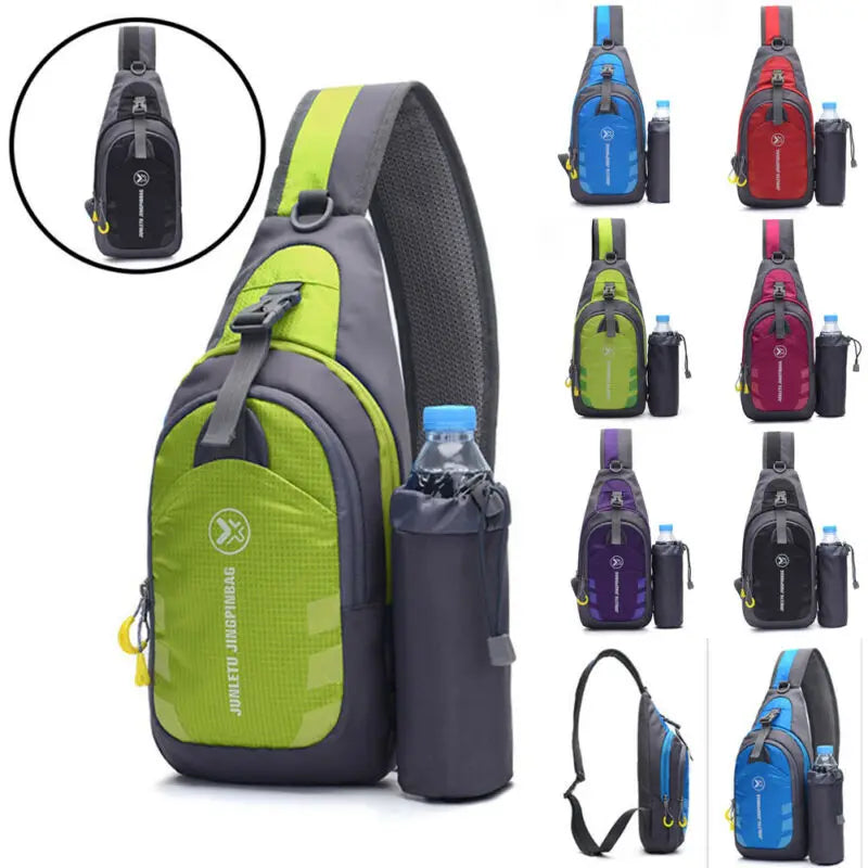 Men Women Waist Pack Pouch Shoulder Bag for Running Jogging