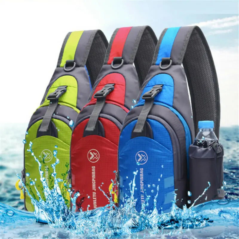 Men Women Waist Pack Pouch Shoulder Bag for Running Jogging
