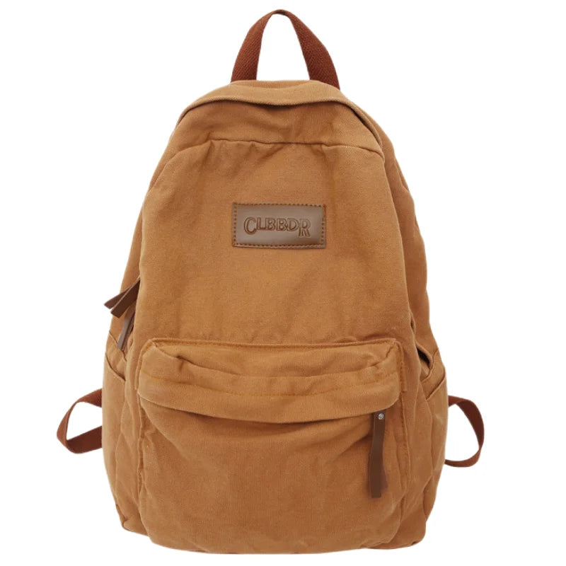 Men Women Laptop Bags Ladies Canvas School Backpack Boy Girl Travel Student Bag