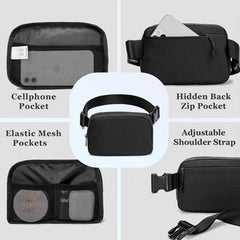 Men Women Messenger Bag Waterproof Sports Belt Fanny Pack Waist Bag