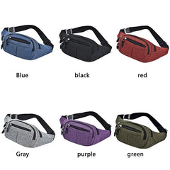 Casual Travel Bum Bag Fanny Waist Packs Zipped Outdoor Sports Shoulder Bag