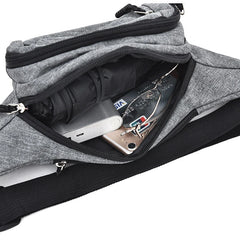 Canvas Waist Bag Fanny Pack Purse Phone Belt Bag Outdoor Travel Phone Bag