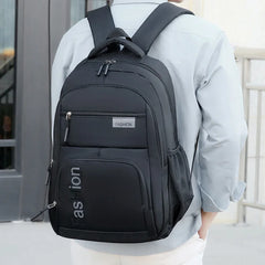 Waterproof Oxford Cloth Backpack with Laptop Compartment