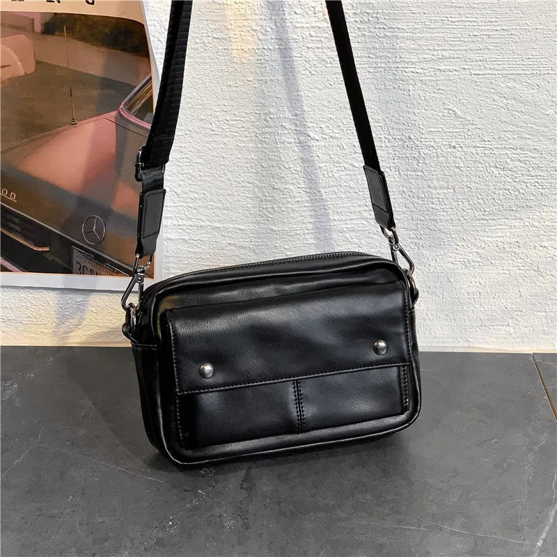 Men's Crossbody Bag Small Shoulder Handbag Messenger Bag Phone Purse