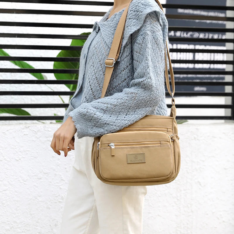 Nylon Women's Shoulder Bag Handbag Small Phone Bag Crossbody Bag