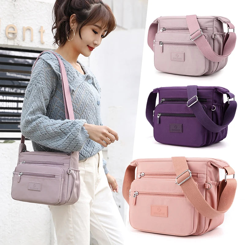 Nylon Women's Shoulder Bag Handbag Small Phone Bag Crossbody Bag