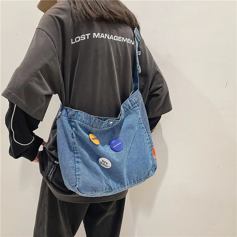 Cowboy Crossbody Bag Women Casual Messenger Bag
