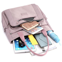 Nylon Shoulder Bag Women Handbag Large Capacity Tote Solid Shopping Bag