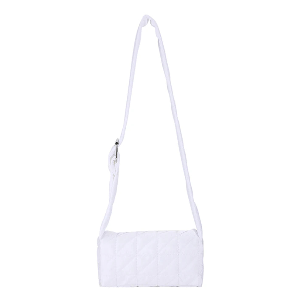 Quilted Crossbody Bag for Women Portable Travel Messenger Bag