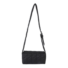 Quilted Crossbody Bag Padded Messenger Women Crossbody Purse