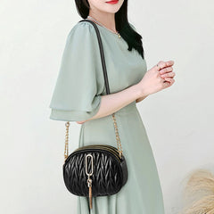 Chain Tassel Pendant Shoulder Bag for Women