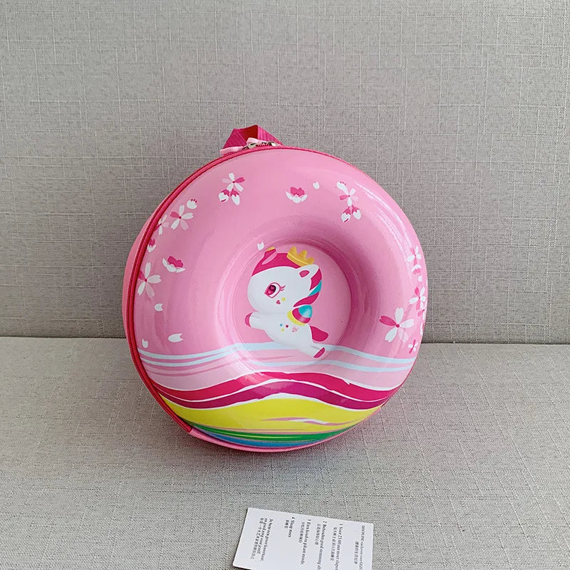 Children's Mini Hard Shell Backpack, Cute Print Schoolbag
