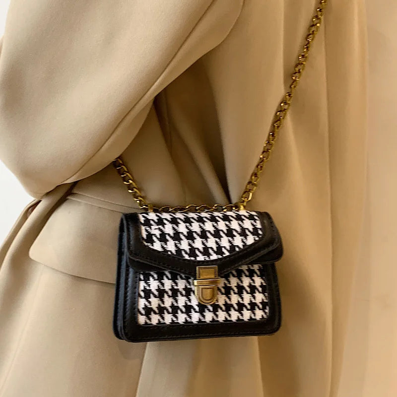 Women's Mini Crossbody Shoulder Clutch Purse Vintage Bag