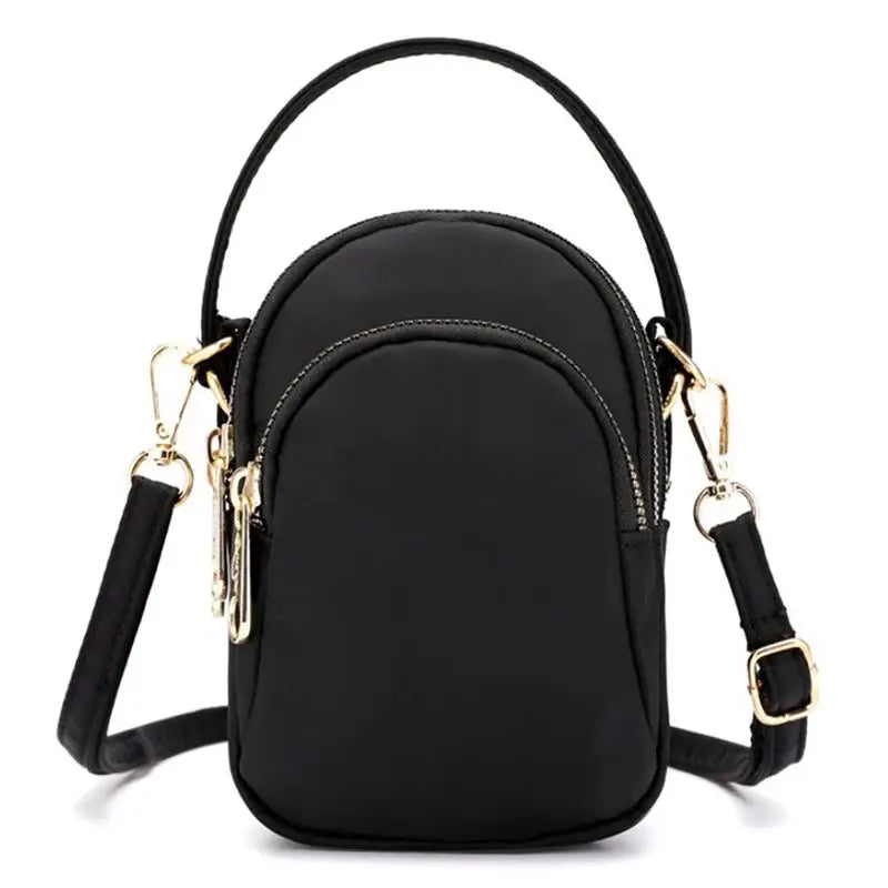 Nylon Mini Crossbody Bag for Women Girls Teens