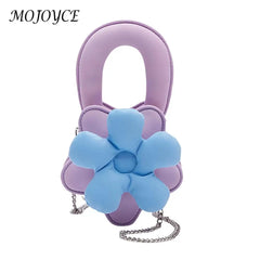 Mini Flower Shoulder Bags Women Spring Summer Tote Shoulder Underarm Bag Handbag