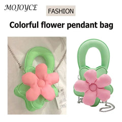 Mini Flower Shoulder Bags Women Spring Summer Tote Shoulder Underarm Bag Handbag