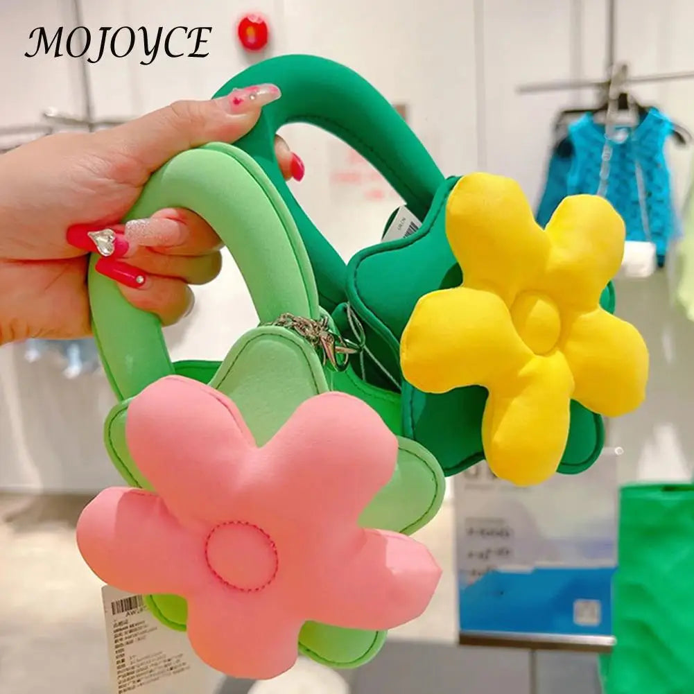 Mini Flower Shoulder Bags Women Spring Summer Tote Shoulder Underarm Bag Handbag