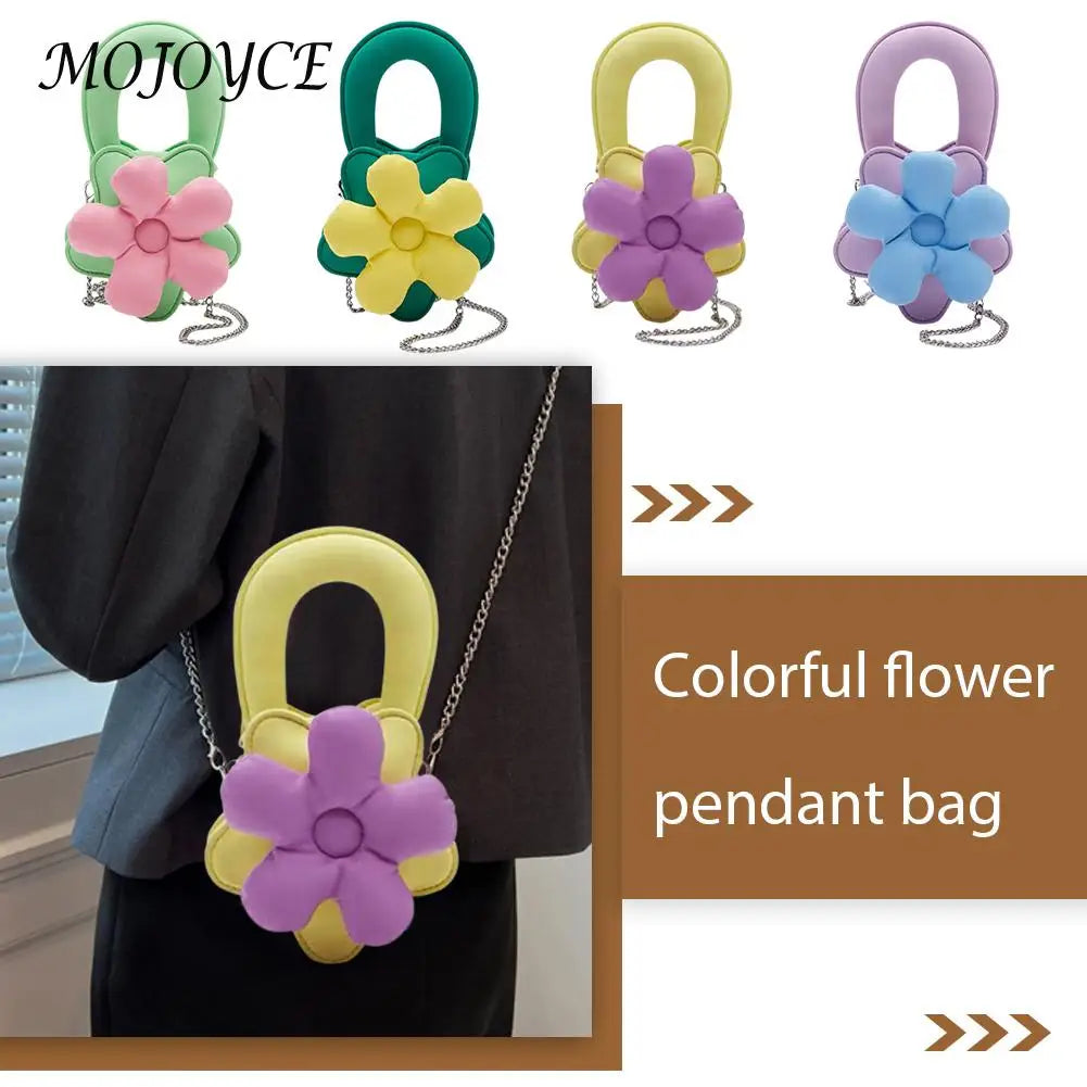 Mini Flower Shoulder Bags Women Spring Summer Tote Shoulder Underarm Bag Handbag