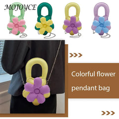 Mini Flower Shoulder Bags Women Spring Summer Tote Shoulder Underarm Bag Handbag
