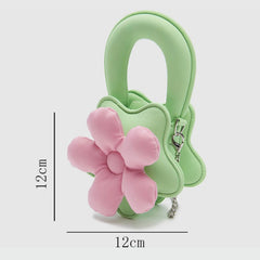 Mini Flower Shoulder Bags Women Spring Summer Tote Shoulder Underarm Bag Handbag