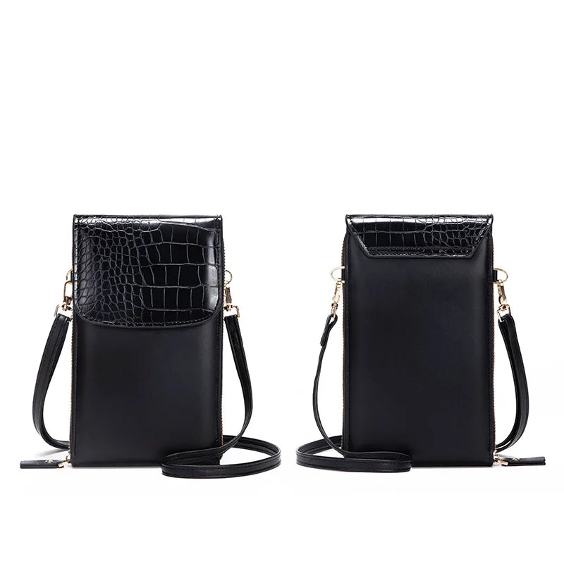 Mini Shoulder Bags Soft Mobile Phone Bags Leather Pu Women Purse