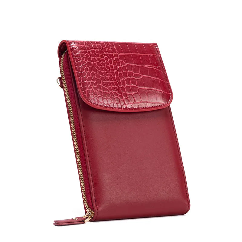 Mini Shoulder Bags Soft Mobile Phone Bags Leather Pu Women Purse